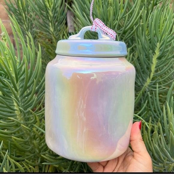 Rae Dunn DREAMING OF A WHITE CHRISTMAS canister - Picture 2 of 7